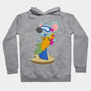 Mouse Diver Oxygen bottle Diving Hoodie